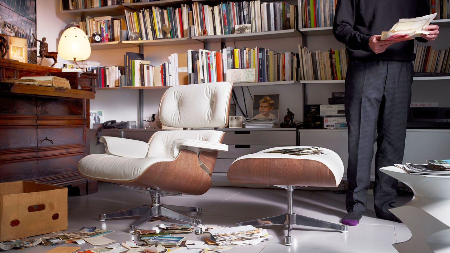 Charles Ray Eames Lounge Chair Ottoman Sgustok Design