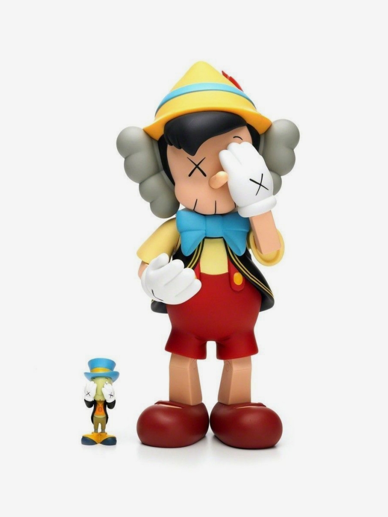 Kaws: Pinocchio & Jiminy Cricket