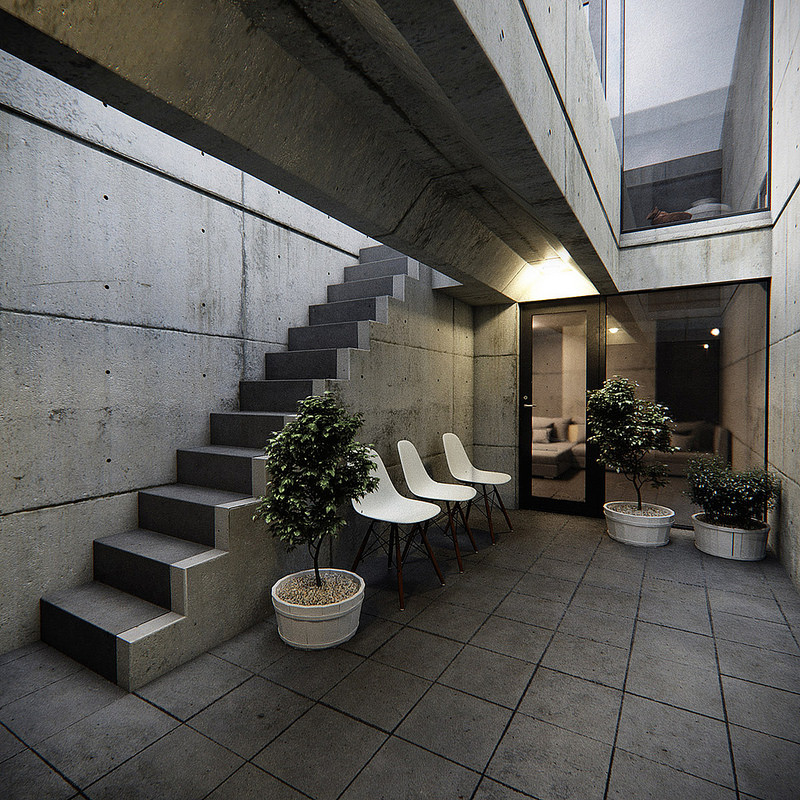 Tadao Ando: Azuma House | Sgustok Design